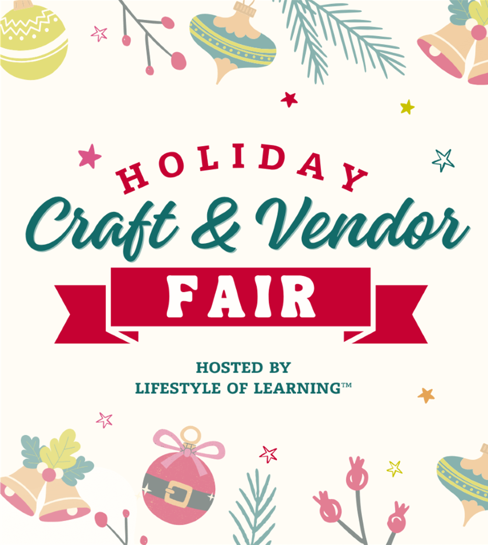 Holiday Craft and Vendor Fair flyer with ornaments and nutcracker, free entry, Saturday November 8 from 9 AM to 2 PM at 1908 E. Seltice Way, Post Falls